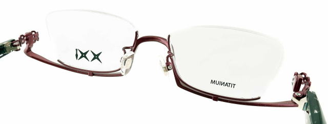 アンダーリムのメガネ1011フレーム彩雲-4