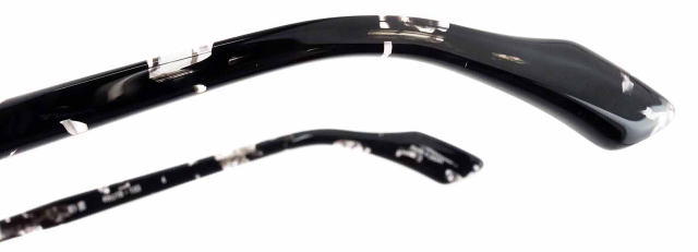 アンダーリムのメガネ1011フレーム彩雲-4