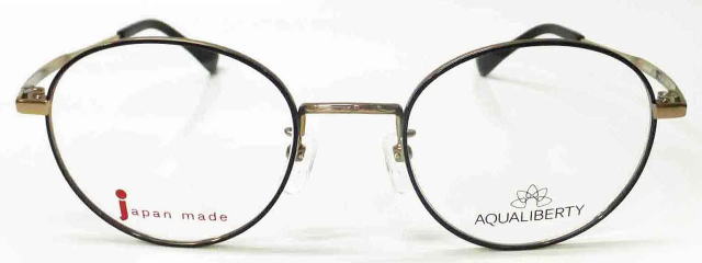 流行りの眼鏡フレームアクアリバティ22500-GD/正規販売店全国対応JR