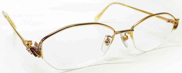 人気商品の 眼鏡 度数入り メガネフレーム 18K Hoya - サングラス/メガネ