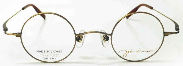 新品 未使用 John Lennon ジョンレノン メガネ JL1063-3