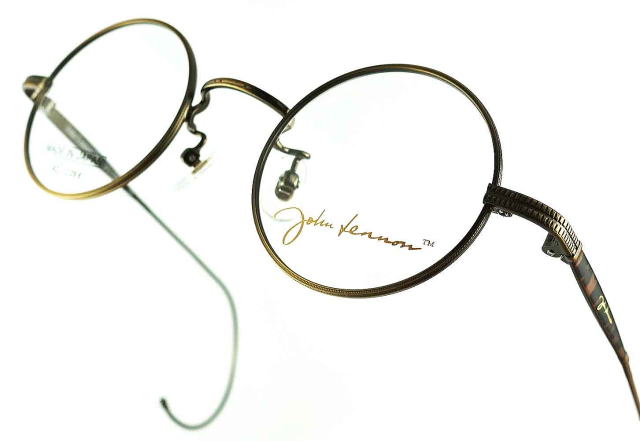 新品 未使用 John Lennon ジョンレノン メガネ JLG101-2