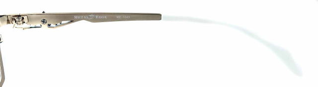 オラオラ系メガネメタルエッジフレーム1043-C1-S57