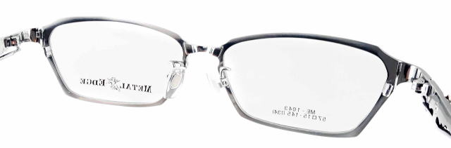 メタルエッジメガネフレーム1043-C2-S57