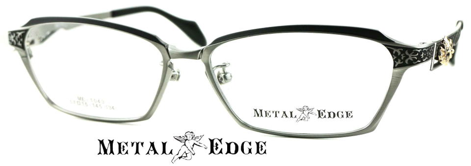 メタルエッジメガネフレーム1043-C2-S57