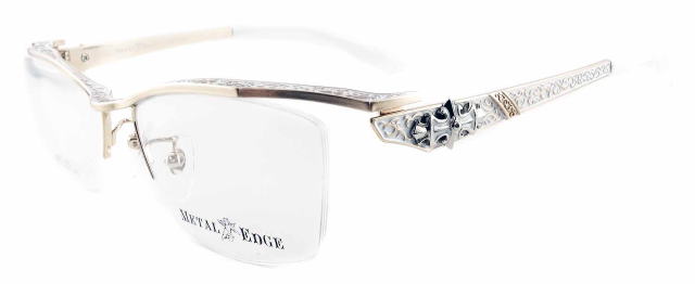 メタルエッジメガネフレーム1045-C1-S56