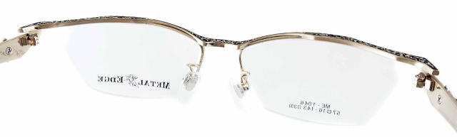 メタルエッジメガネフレーム1046-C1-S57