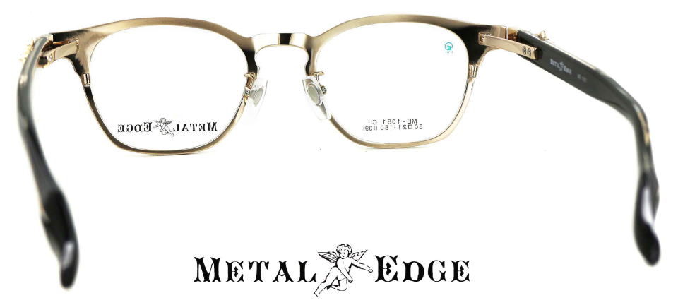 メタルエッジメガネフレーム1051-C1-S50