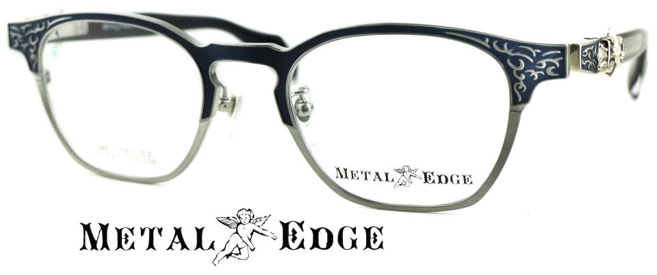 メタルエッジメガネフレーム1051-C2-S50