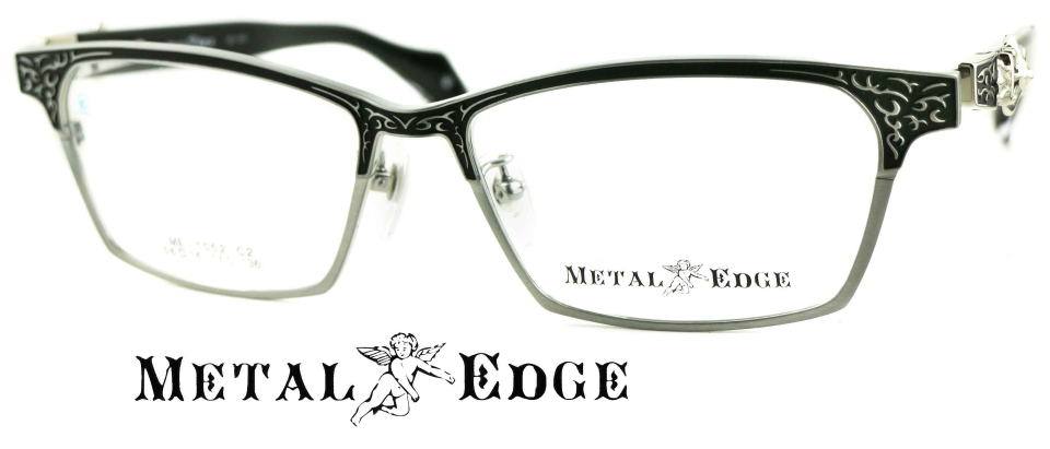 メガネフレームちょい悪メタルエッジ1052-C2-S56