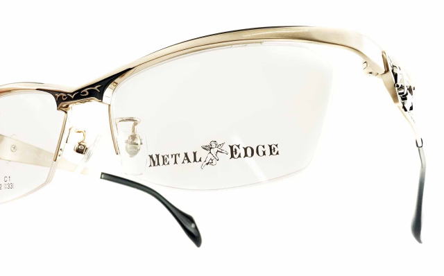 悪そうなメガネフレームメタルエッジ1050-C1-S56