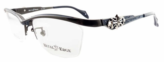 ヤクザのメガネメタルエッジ1050-C3-S56