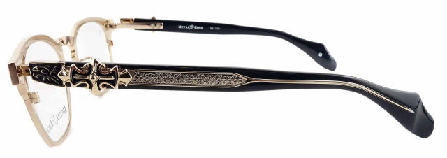 メタルエッジメガネフレーム1051-C1-S50