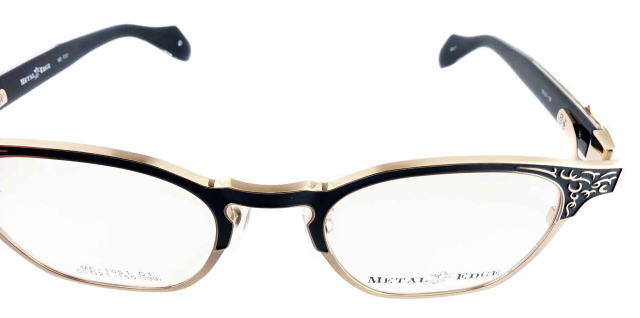メタルエッジメガネフレーム1051-C1-S50
