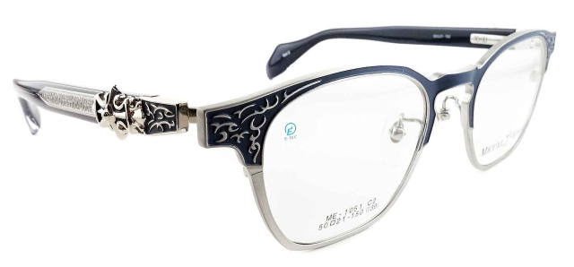 メタルエッジメガネフレーム1051-C2-S50