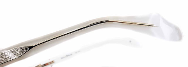 インテリヤクザ風メガネフレームメタルエッジ1052-C1-S56