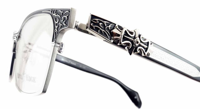 メガネフレームちょい悪メタルエッジ1052-C2-S56