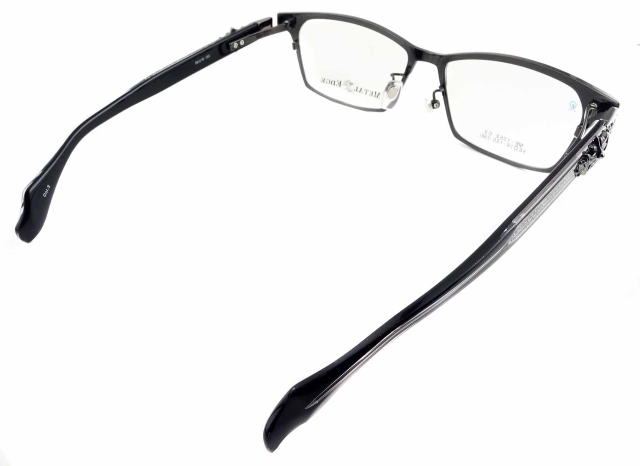 ちょい悪オヤジメガネフレームメタルエッジ1052-C3-S56