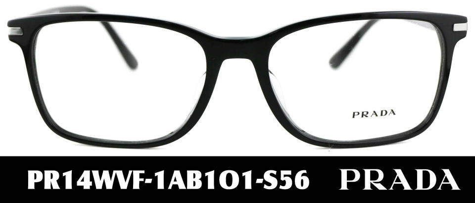PRADAメガネメンズ14WVF-1AB1O1-S56