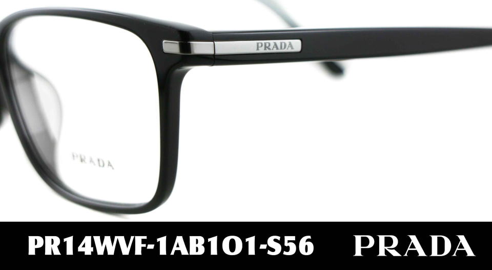 PRADAメガネメンズ14WVF-1AB1O1-S56