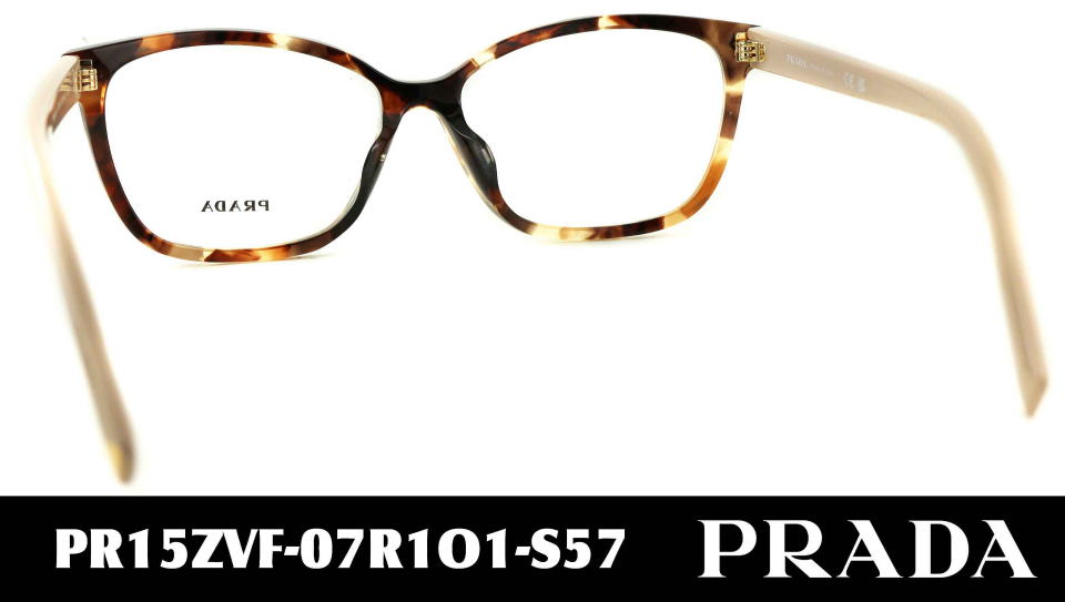 プラダメガネレディースPR15ZVF-07R1O1-S57