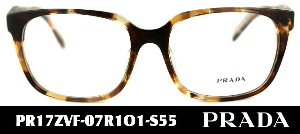 PRADAメガネフレームPR17ZVF-07R1O1-S55