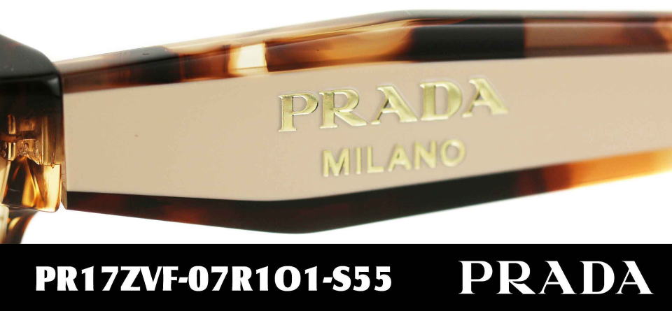 PRADAメガネフレームPR17ZVF-07R1O1-S55