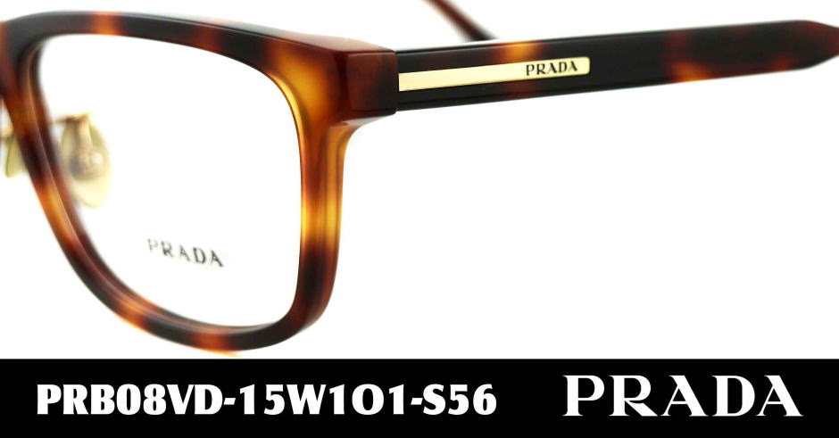 プラダメガネメンズB08VD-15W1O1-S56