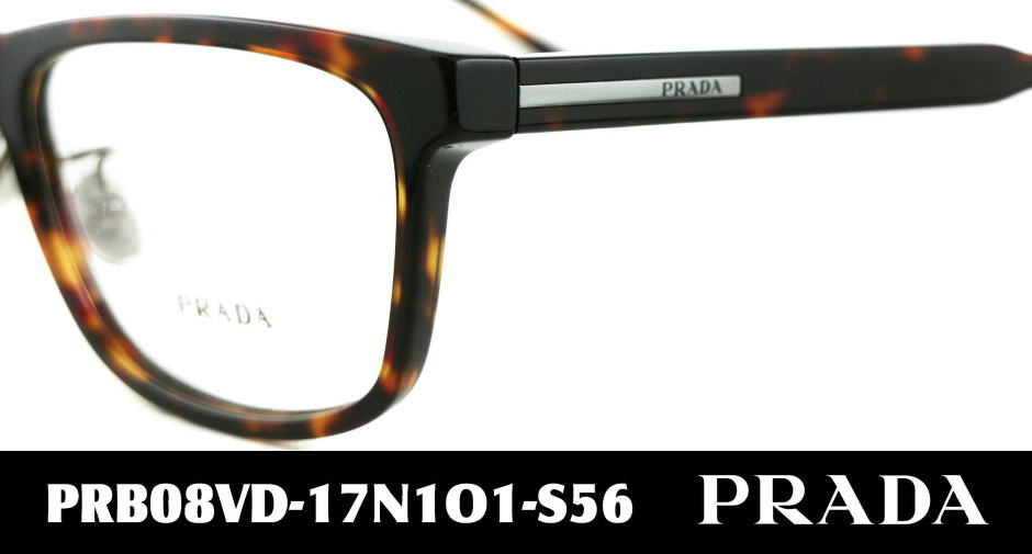 PRADAメガネメンズB08VD-17N1O1-S56
