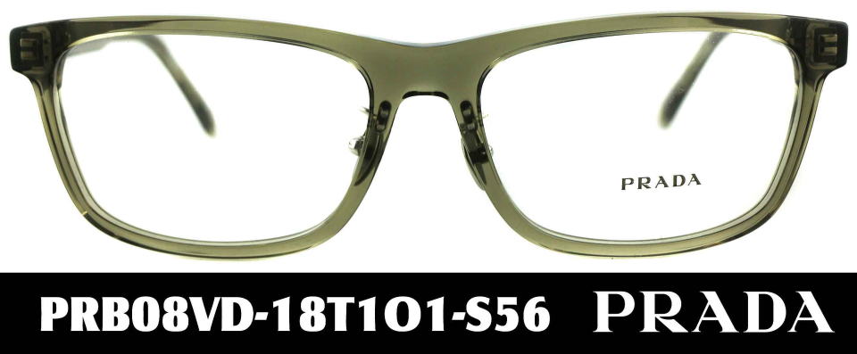 メンズプラダメガネフレームB08VD-18T1O1-S56
