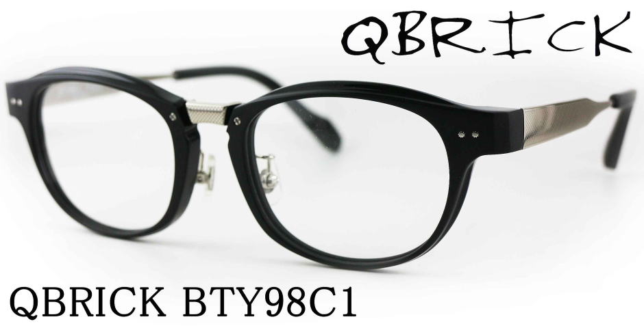QBRICKキューブリックメガネフレームBTY98C1