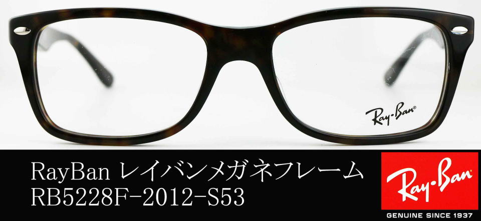 【未使用商品】レイバンサングラス眼鏡　raybanメガネ　 RB 5228F