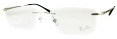 メガネリムなしレイバン8781D-1002-S56