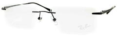 レイバンリムレスメガネ8781D-1244-S56