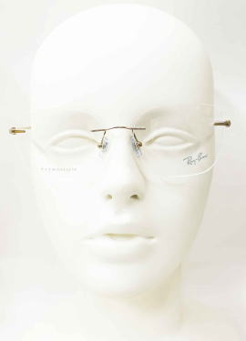 フチナシレイバンメガネフレーム8783D-1251-S52