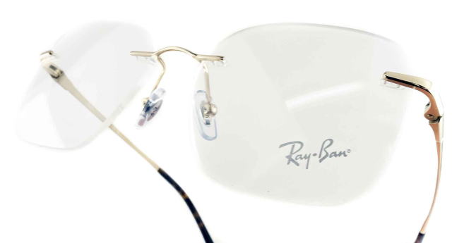 フチナシレイバンメガネフレーム8783D-1251-S52