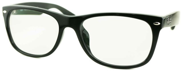 レイバン度付きサングラス・メガネ度入り純正ロゴ入製作実例ニューウェイファーラー2132F-901-S58調光G15カラー