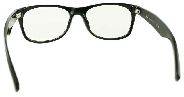 レイバン度付きサングラス・メガネ度入り純正ロゴ入製作実例ニューウェイファーラー2132F-901-S58調光G15カラー