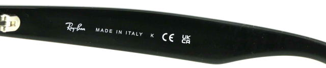 レイバン度付きサングラス・メガネ度入り純正ロゴ入製作実例ニューウェイファーラー2132F-901-S58調光G15カラー