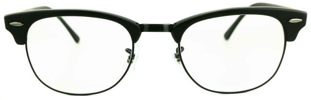 レイバン度付きサングラス・メガネ度入り純正ロゴ入製作実例5154-2077-S51クリア