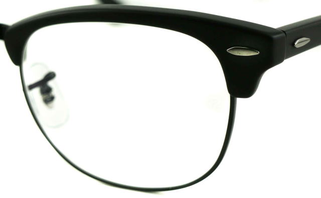 レイバン度付きサングラス・メガネ度入り純正ロゴ入製作実例5154-2077-S51クリア