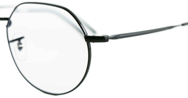 レイバン度付きサングラス・メガネ度入り純正ロゴ入製作実例56465-2509-S51調光サファイア