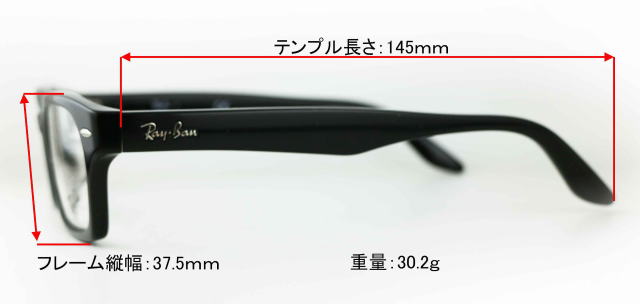 RayBanレイバンメガネフレーム5344D-2000