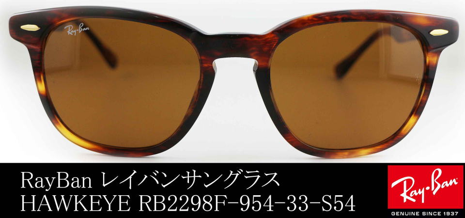 レイバンサングラスHAWKEYEホークアイRB2298F-954-33-S54