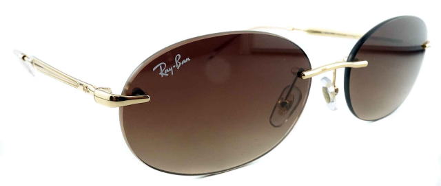 ツーポイントサングラスレイバン3767-001-13-S54