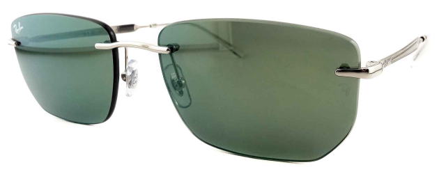 リムレスサングラスブランドレイバン3768-003-6R-S56