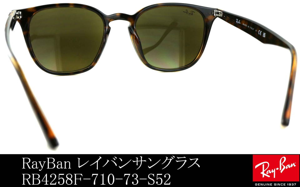 通販情報 Ray-Ban ボストン 4258F 710/73 52◽︎20 | rpagrimensura.com.ar