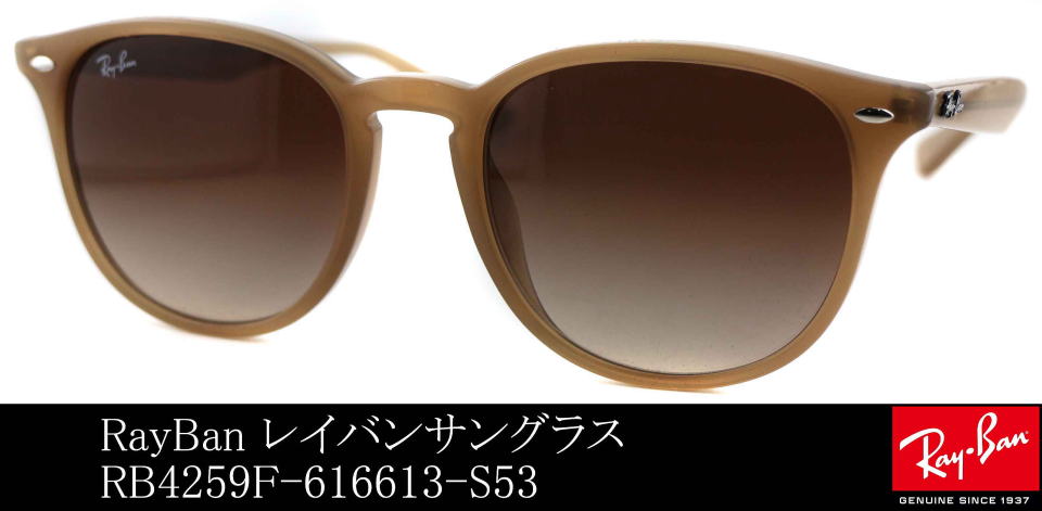 RayBan レイバン サングラス 4259 4259f  ブラウン ベージュ