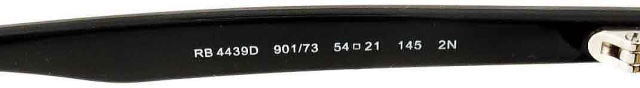 レイバンサングラス4439D-901-73-S54