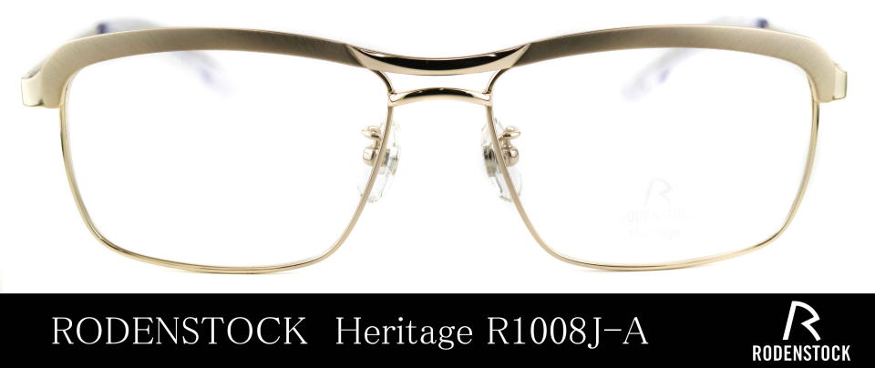 ローデンストックメガネメタルブローCORVAIRコルベアR1008J-A